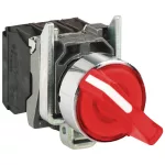   SCHNEIDER XB4BK124G5 LED-es világító választókapcsoló, piros 120V, N/O