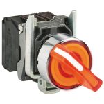 SCHNEIDER XB4BL42 Komplett nyomógomb piros