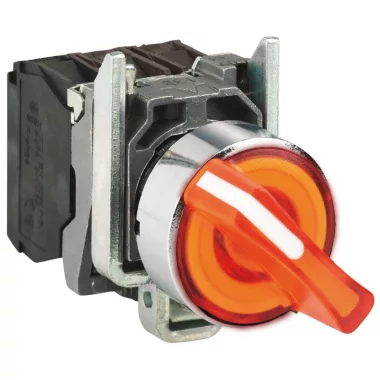 SCHNEIDER XB4BL42 Komplett nyomógomb piros