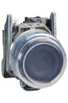 SCHNEIDER XB4BP21EX ATEX D nyomógomb, fém, 1NO, fekete, átlátszó védőspkával