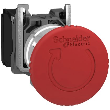 SCHNEIDER XB4BS84441 Vészgomb, piros, átm:22mm