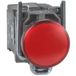 SCHNEIDER XB4BV44 Jelzőlámpa+transzformátor-piros 230V