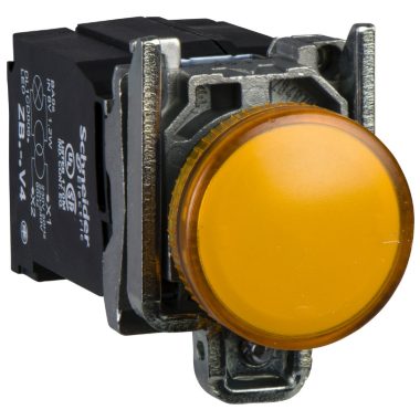 SCHNEIDER XB4BV45 Jelzőlámpa+transzformátor, sárga
