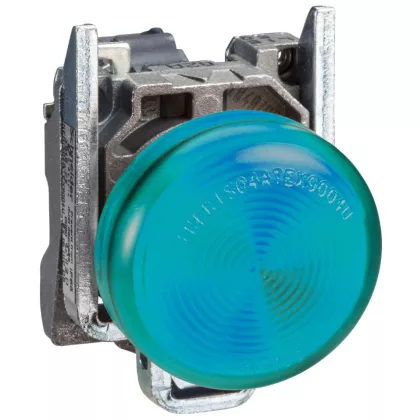 SCHNEIDER XB4BV63 Komplett jelzőlámpa zöld izzó nélkül