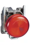 SCHNEIDER XB4BV64 Jelzőlámpa piros izzó nélkül