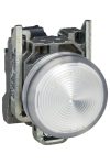 SCHNEIDER XB4BVB1EX ATEX D LED jelzőlámpa, fém, fehér, 24 VAC/DC
