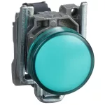 SCHNEIDER XB4BVB3 LED-es jelzőlámpa, zöld, 24V