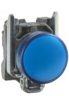 SCHNEIDER XB4BVB6 LED-es jelzőlámpa, kék, 24V
