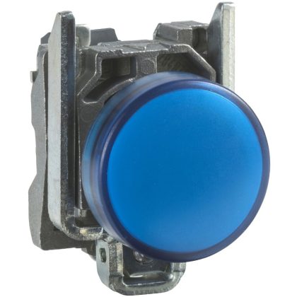 SCHNEIDER XB4BVB6 LED-es jelzőlámpa, kék, 24V