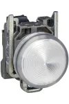 SCHNEIDER XB4BVM1EX ATEX D LED jelzőlámpa, fém, fehér, 240 VAC