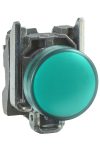 SCHNEIDER XB4BVM3 LED-es jelzőlámpa, zöld, 230V