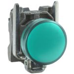 SCHNEIDER XB4BVM3 LED-es jelzőlámpa, zöld, 230V