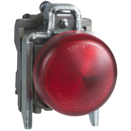   SCHNEIDER XB4BVM4EX ATEX D LED jelzőlámpa, fém, piros, 240 VAC