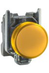 SCHNEIDER XB4BVM5 LED-es jelzőlámpa, sárga, 230V