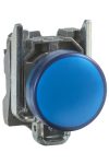 SCHNEIDER XB4BVM6 LED-es jelzőlámpa, kék, 230V
