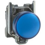 SCHNEIDER XB4BVM6 LED-es jelzőlámpa, kék, 230V
