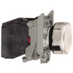 SCHNEIDER XB4BW3165 Világító nyomógomb, fehér