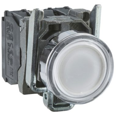 SCHNEIDER XB4BW31G5 LED-es világító nyomógomb, fehér, 110V