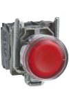 SCHNEIDER XB4BW34B5 LED-es világító nyomógomb, piros, 24V