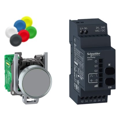   SCHNEIDER XB4RFA02 Vezeték nélküli nyomógomb kit XB4 programozható