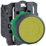 SCHNEIDER XB5AA51 Komplett nyomógomb, sárga