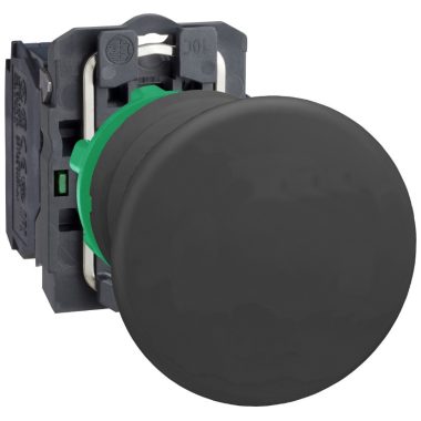 SCHNEIDER XB5AC21 Komplett gombafejű nyomógomb fekete