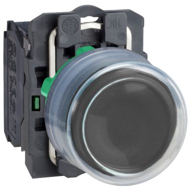 SCHNEIDER XB5AP21 Gumisapkás nyomógomb,fekete