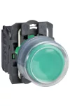 SCHNEIDER XB5AP31 Gumisapkás nyomógomb, zöld