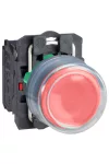 SCHNEIDER XB5AP42 Gumisapkás nyomógomb, piros