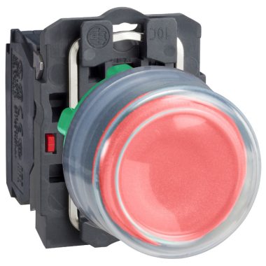 SCHNEIDER XB5AP42 Gumisapkás nyomógomb, piros