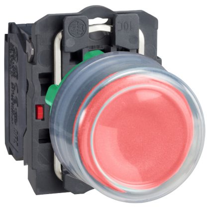 SCHNEIDER XB5AP42 Gumisapkás nyomógomb, piros