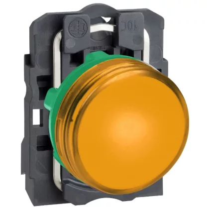 SCHNEIDER XB5AVB5 LED-es jelzőlámpa, sárga, 24V