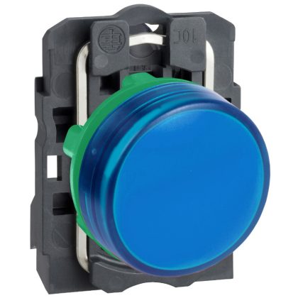 SCHNEIDER XB5AVG6 LED-es jelzőlámpa, kék