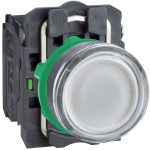 SCHNEIDER XB5AW31B5 LED-es világító nyomógomb, fehér, 24V