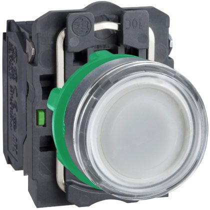   SCHNEIDER XB5AW31B5 LED-es világító nyomógomb, fehér, 24V