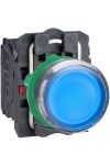 SCHNEIDER XB5AW36B5 LED-es világító nyomógomb, kék, 24V