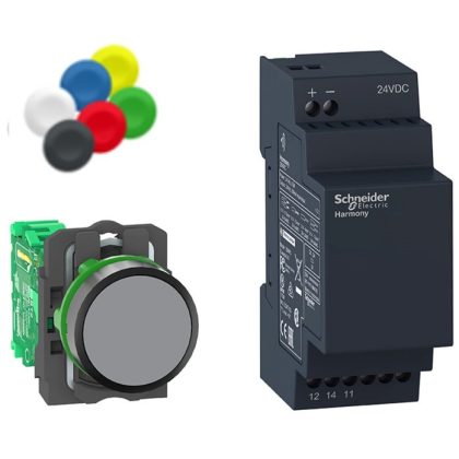   SCHNEIDER XB5RFB01 Vezeték nélküli nyomógomb kit XB5 nem programozható