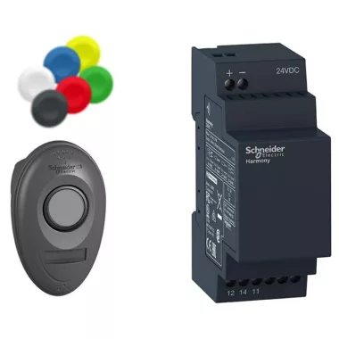 SCHNEIDER XB5RMB03 Vezeték nélküli nyomógomb kit XB5 nem programozható