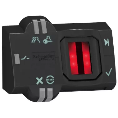 SCHNEIDER XB5S1B2L2 Biometrikus kapcsoló 24V bistabil PNP 2m kábel