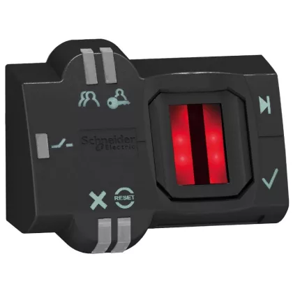 SCHNEIDER XB5S1B2L2 Biometrikus kapcsoló 24V bistabil PNP 2m kábel