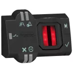   SCHNEIDER XB5S1B2M12 Biometrikus kapcsoló 24V bistabil PNP M12 kábel