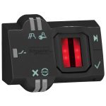   SCHNEIDER XB5S2B2L2 Biometrikus kapcsoló 24V monostabil PNP 2m kábel