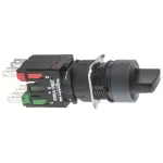   SCHNEIDER XB6AD221B Választókapcsoló kerek 2 állású N/O