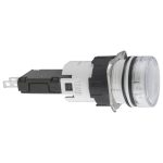 SCHNEIDER XB6AV1BB Komplett jelzőlámpa, kerek, fehér