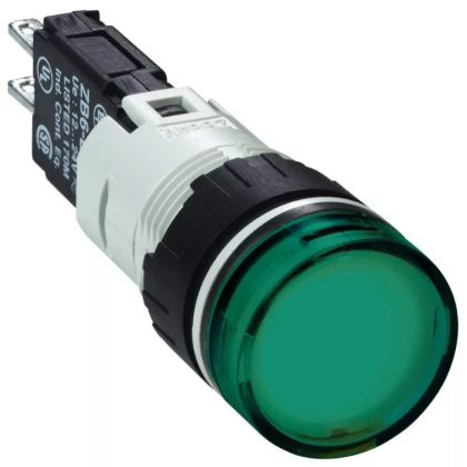 SCHNEIDER XB6AV3BB Komplett jelzőlámpa, kerek, zöld