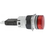 SCHNEIDER XB6AV4BB Komplett jelzőlámpa, kerek, piros