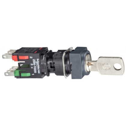 SCHNEIDER XB6CGC5B Kulcsos kapcsoló, 2 állású