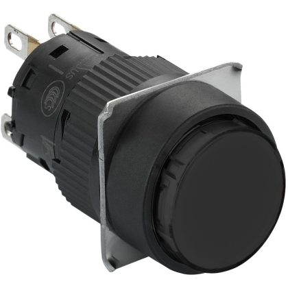 SCHNEIDER XB6EAA21P Komplett nyomógomb, fekete IP65