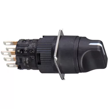 SCHNEIDER XB6EAD221P Választókapcsoló, kerek, 2 állású, NO + NC