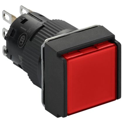 SCHNEIDER XB6ECA41P Nyomógomb piros NC IP65